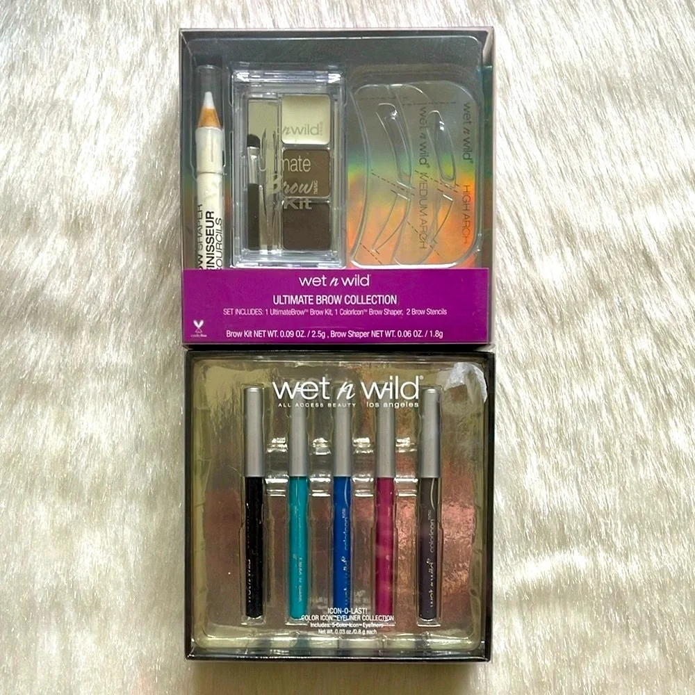Wet N’ Wild Cosmetics Ultimate Brow & Color Icon Eyeliner Collection Box Sets